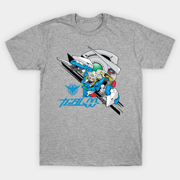 Gundam Exia T-Shirt by FirmanHatibu123